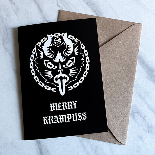 Krampuss Greetings Card
