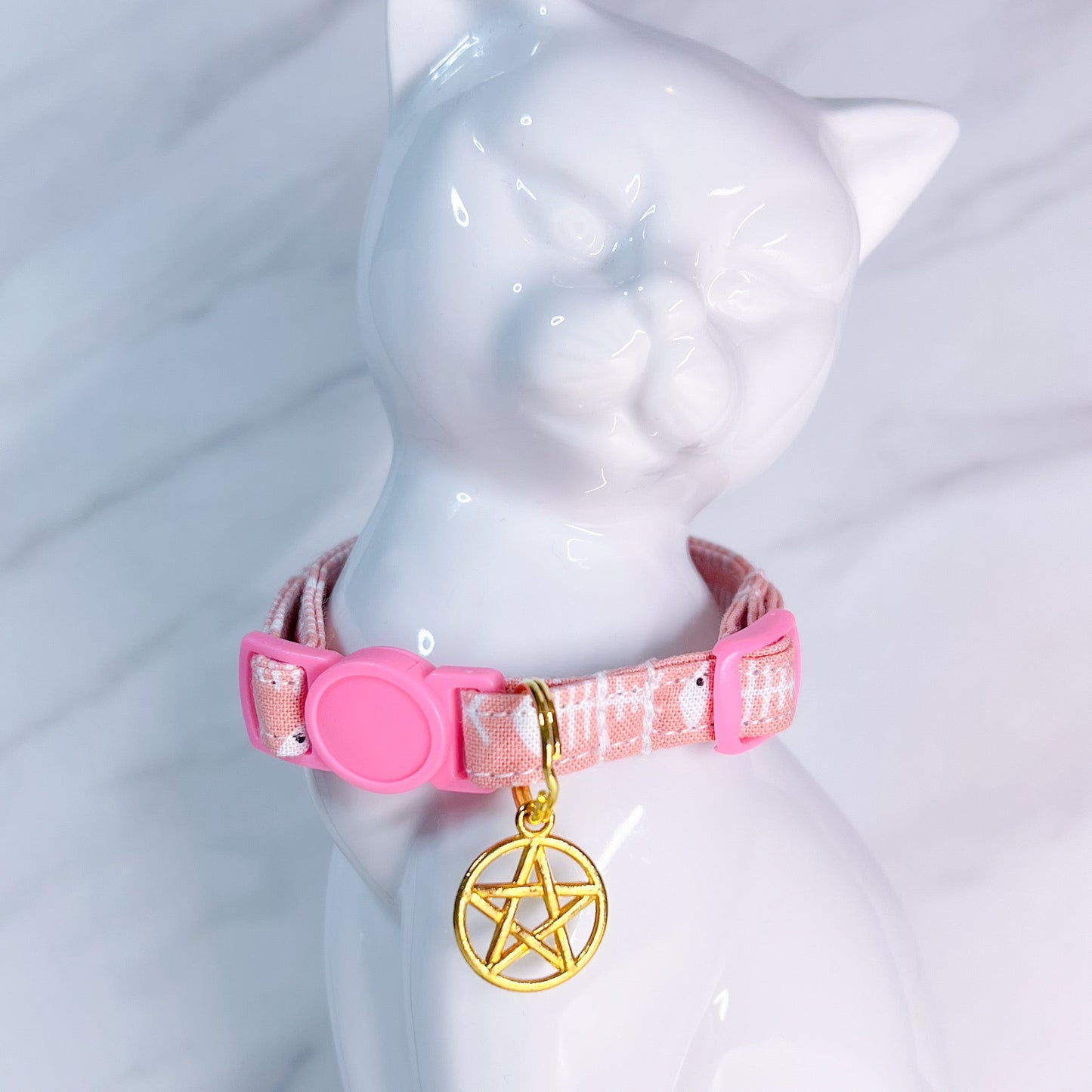 Pentagram Cat Collar